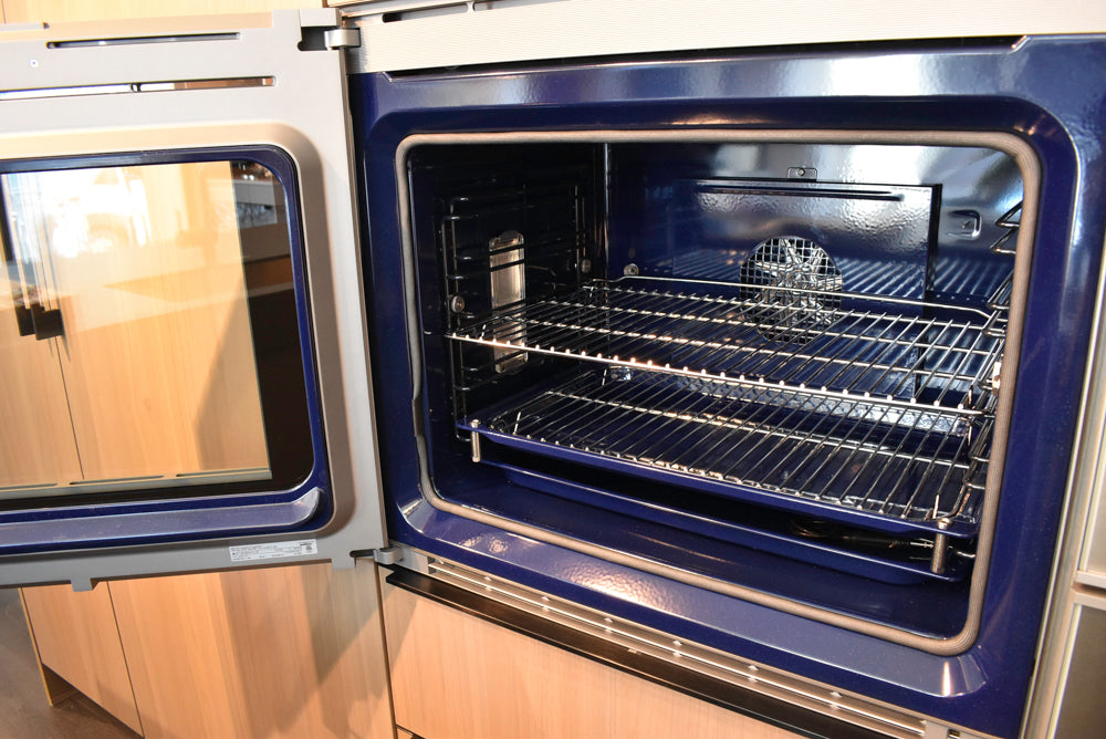 Poggenpohl Modo and +Stage Modern Natural Wood Tone Kitchen with Gaggenau Appliances