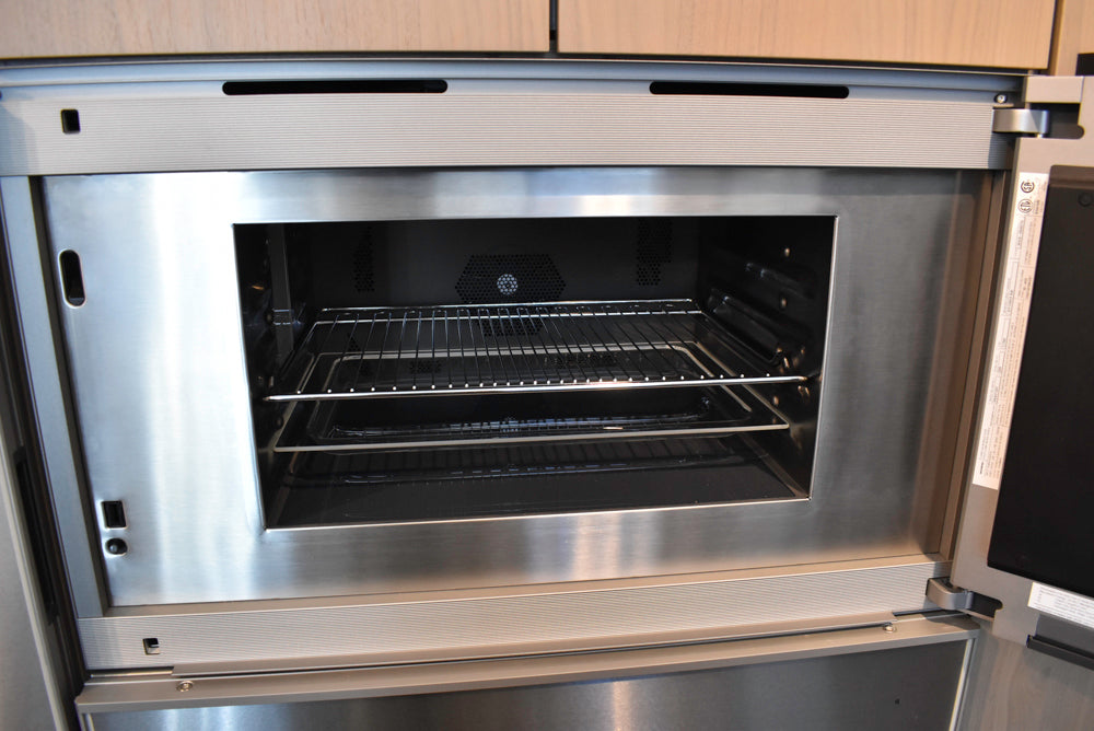 Poggenpohl Modo and +Stage Modern Natural Wood Tone Kitchen with Gaggenau Appliances