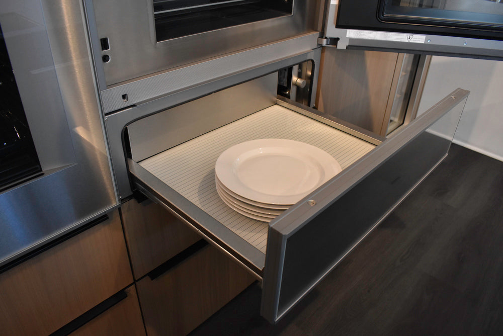 Poggenpohl Modo and +Stage Modern Natural Wood Tone Kitchen with Gaggenau Appliances