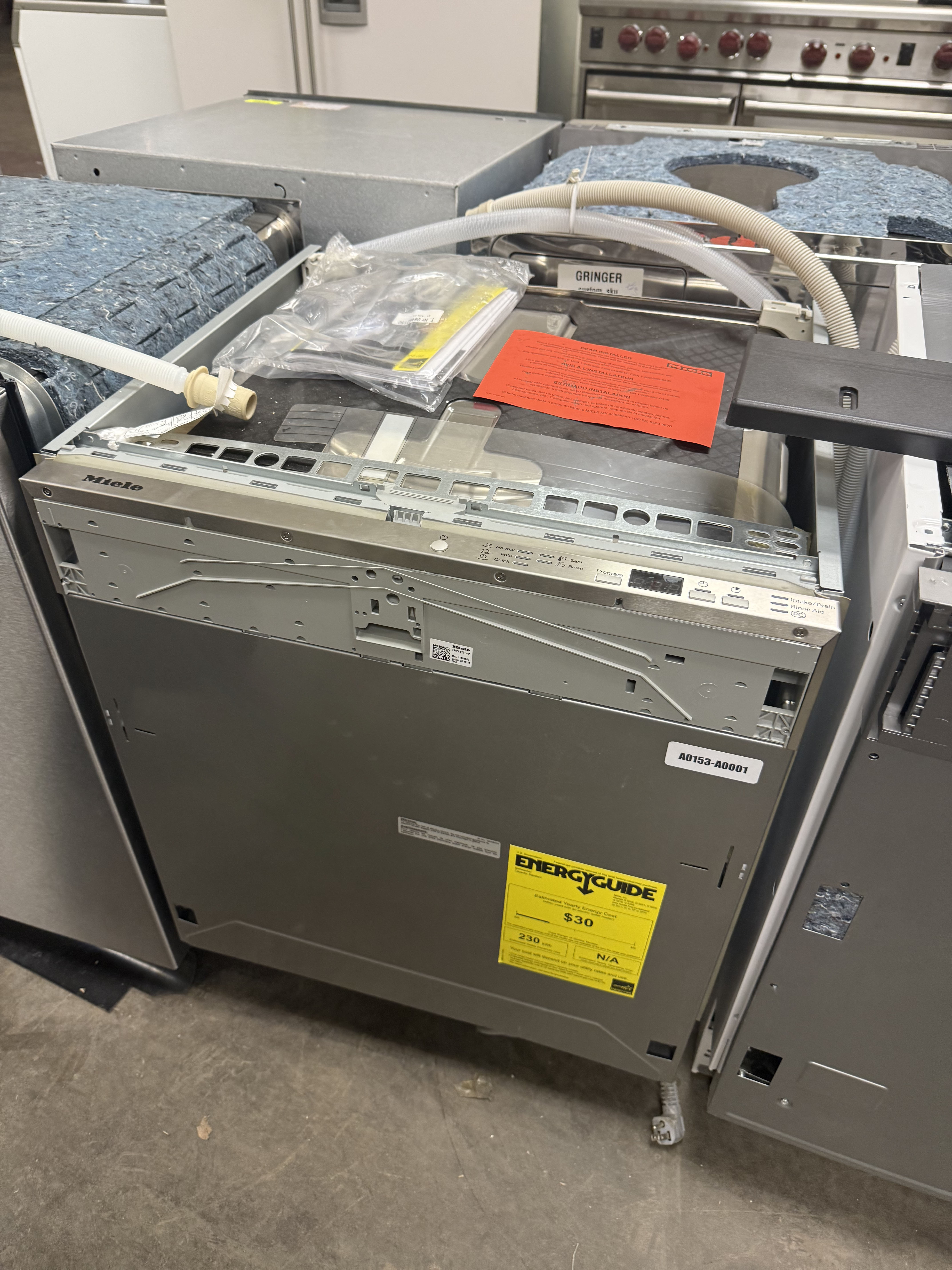 Miele G 5000 Series G 5051 SCVi 24" Panel Ready Dishwasher, ADA Compliant