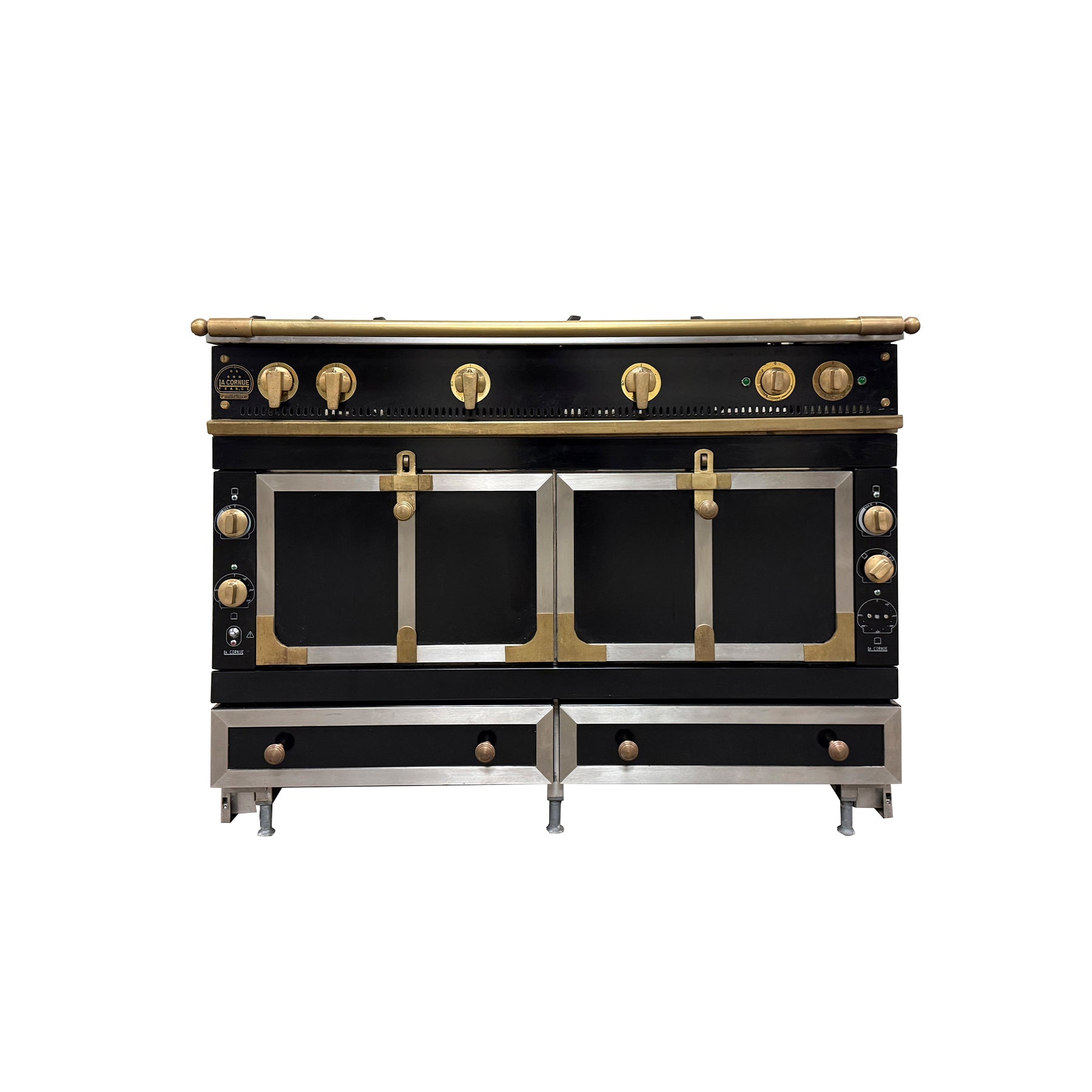 La Cornue Chateau 120 47" Black Dual Fuel Range, 2007