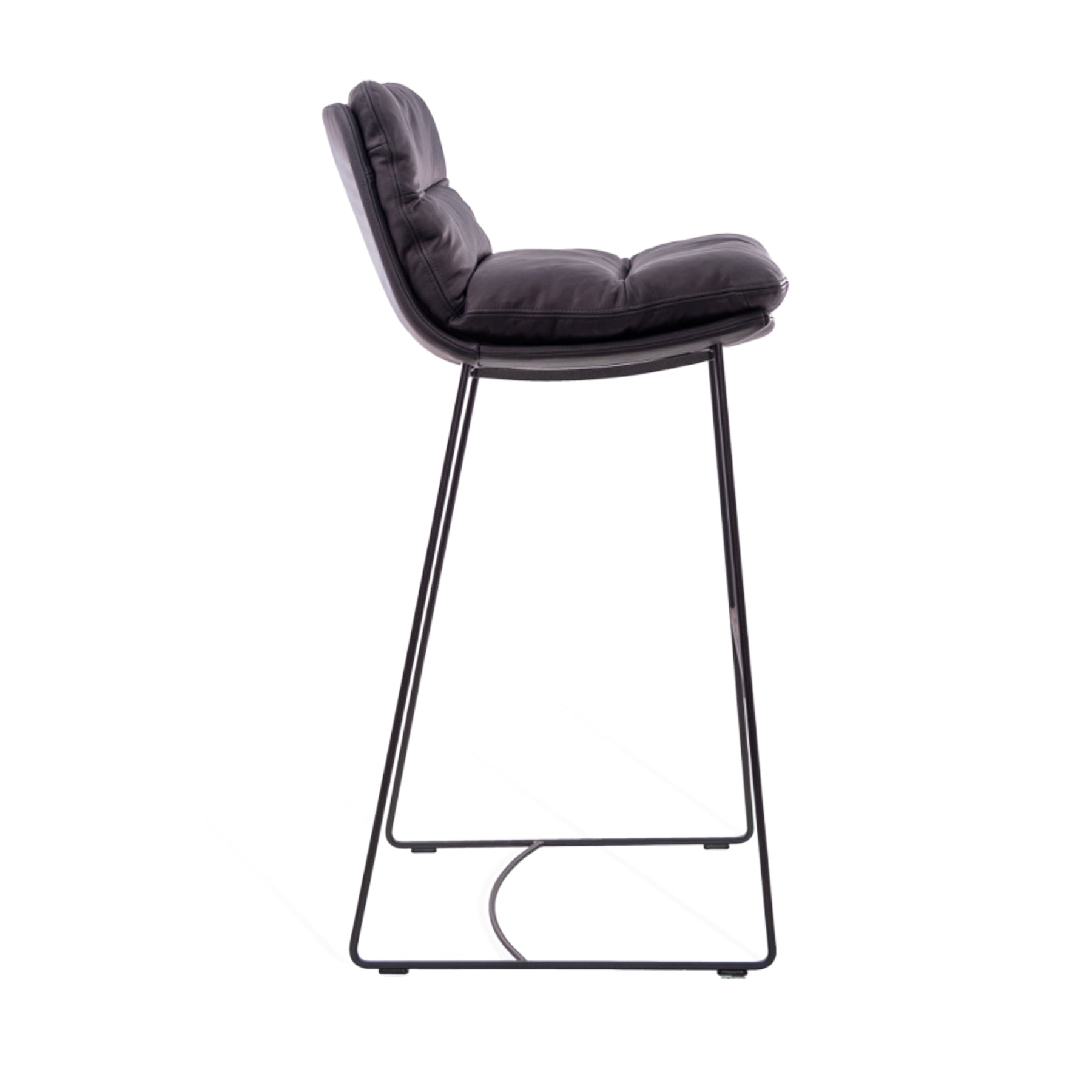 KFF Arva Custom-Made Rawhide Leather Bar Stools, Set of 4 - eggersmann USA