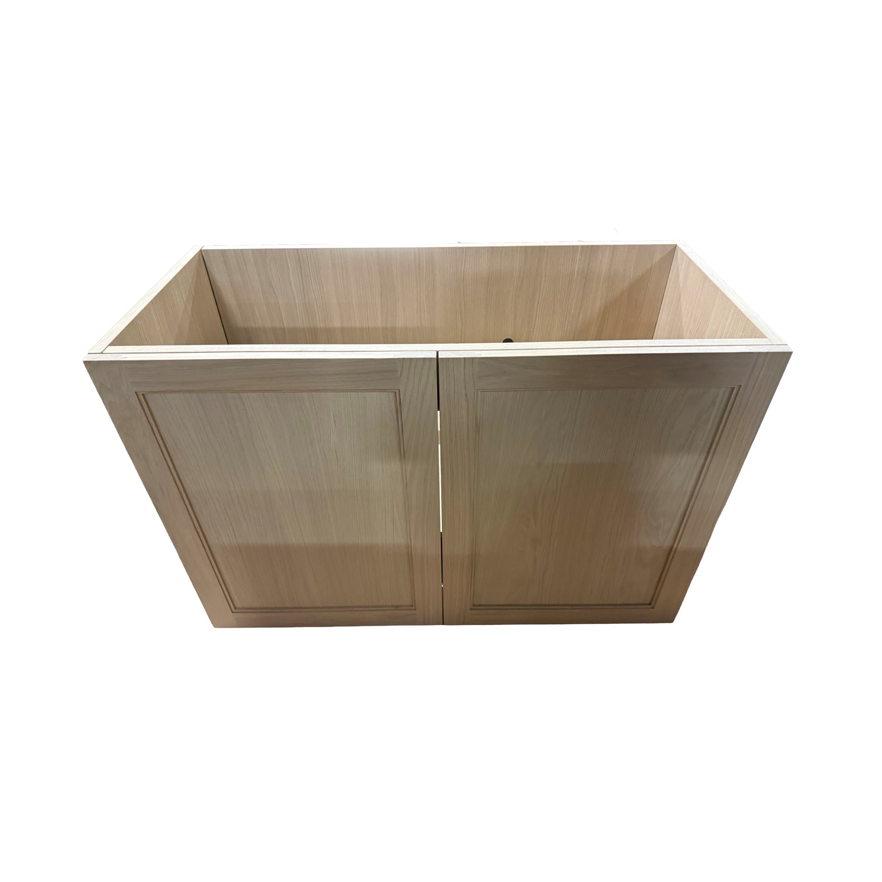 DOCA Transitional 47" Light Natural White Oak Wood Single Vanity Base