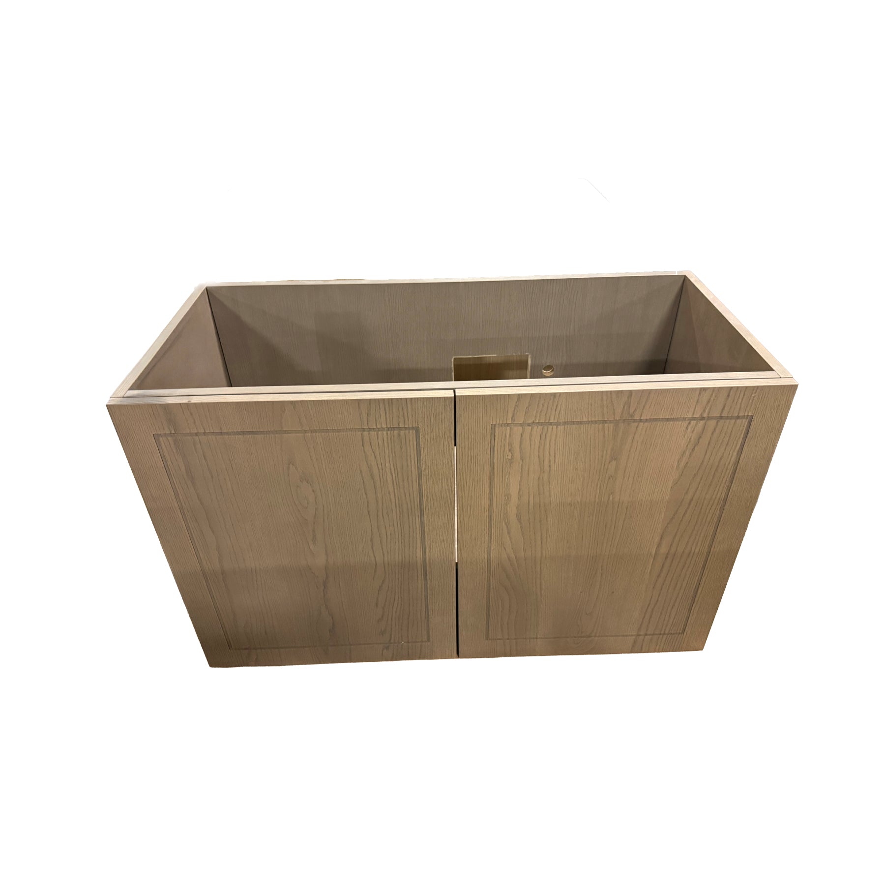 DOCA Transitional 43" Natural Wood Single Vanity Base
