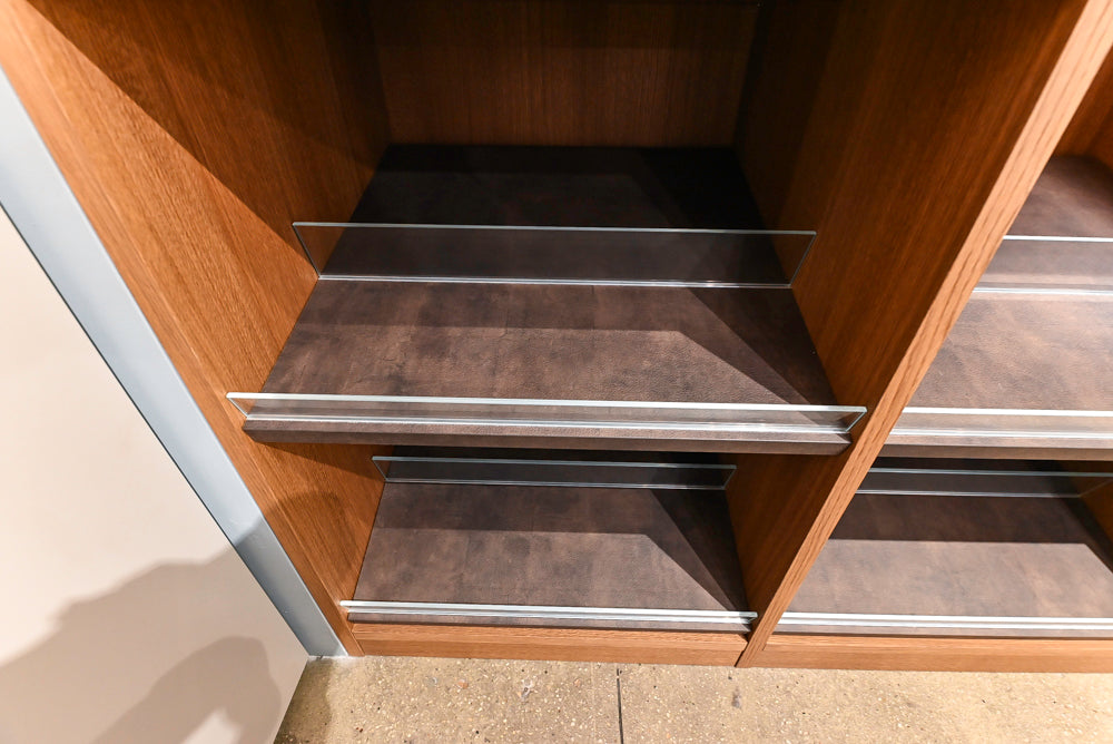 Modern Natural Wood Toned Complete Wardrobe Closet System