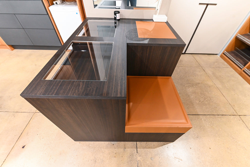 Modern Natural Wood Toned Complete Wardrobe Closet System