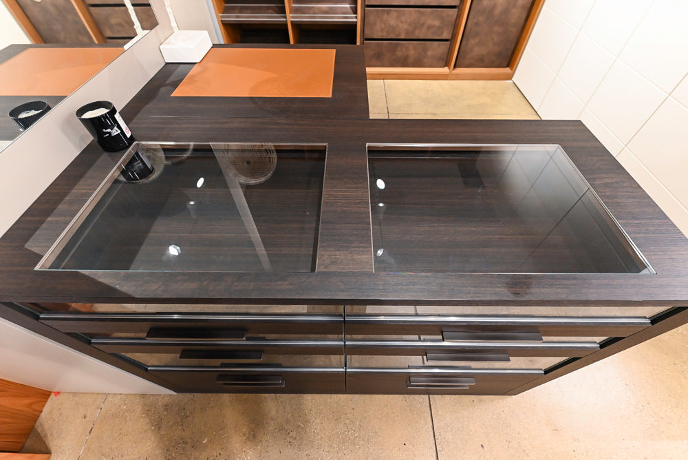 Modern Natural Wood Toned Complete Wardrobe Closet System