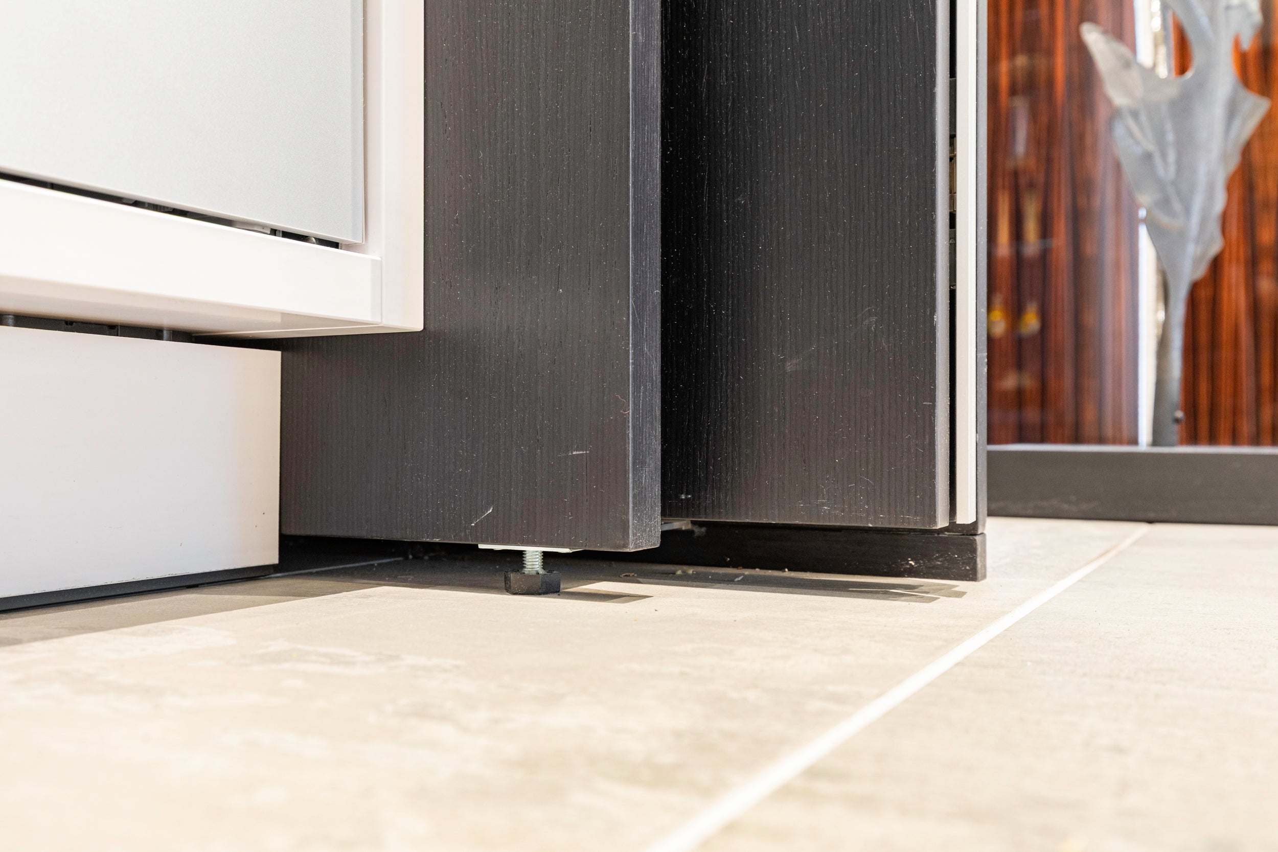 eggersmann E-Line Graphite Black Bi-Fold Pocket Door Pantry Wall