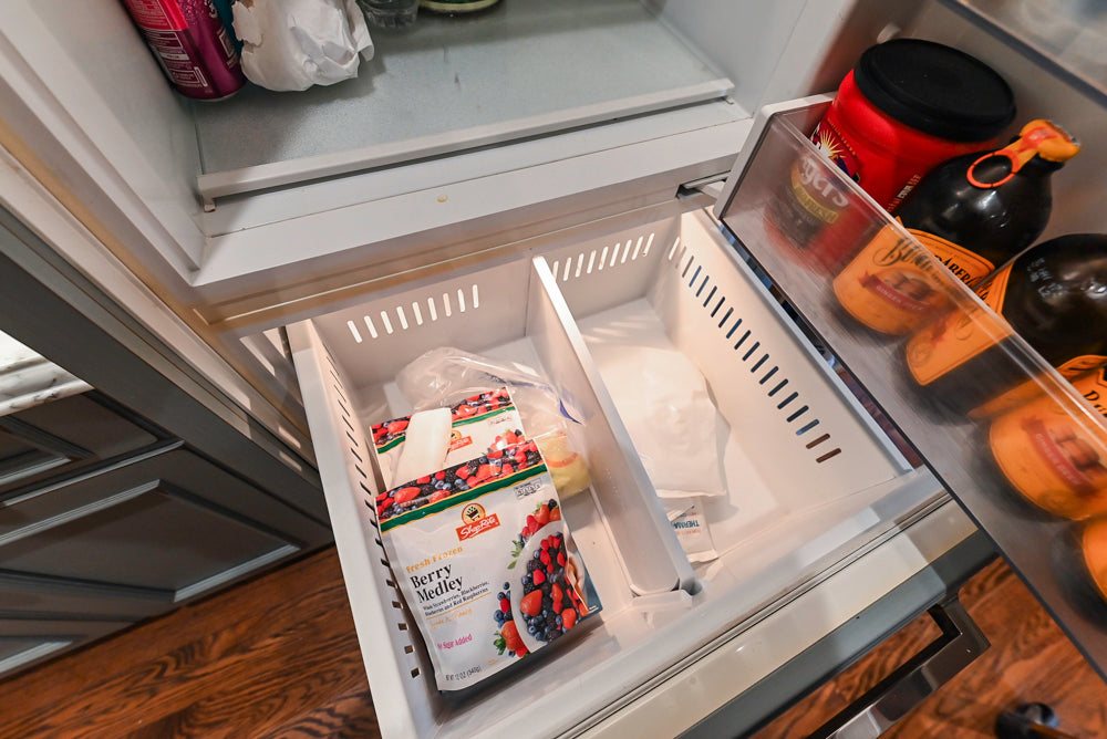 Executive Cabinetry Traditional Grey Walnut Kitchen with Marble Countertops & Appliances