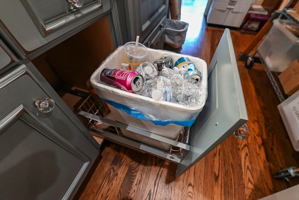 Executive Cabinetry Traditional Grey Walnut Kitchen with Marble Countertops & Appliances