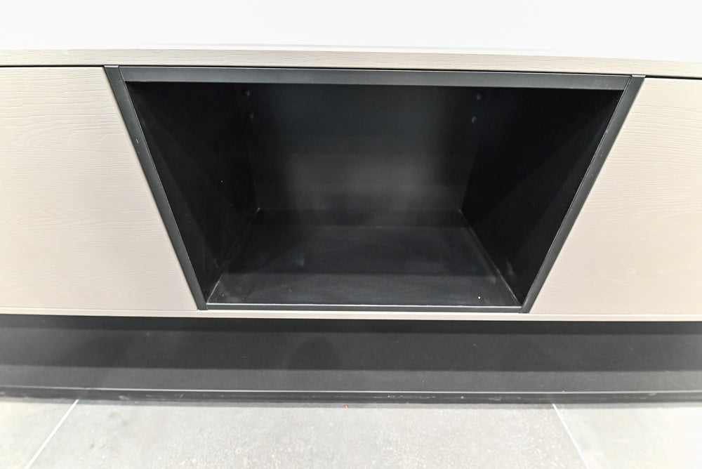 Häcker Modern Matte Grey Wall Mount Floating Buffet