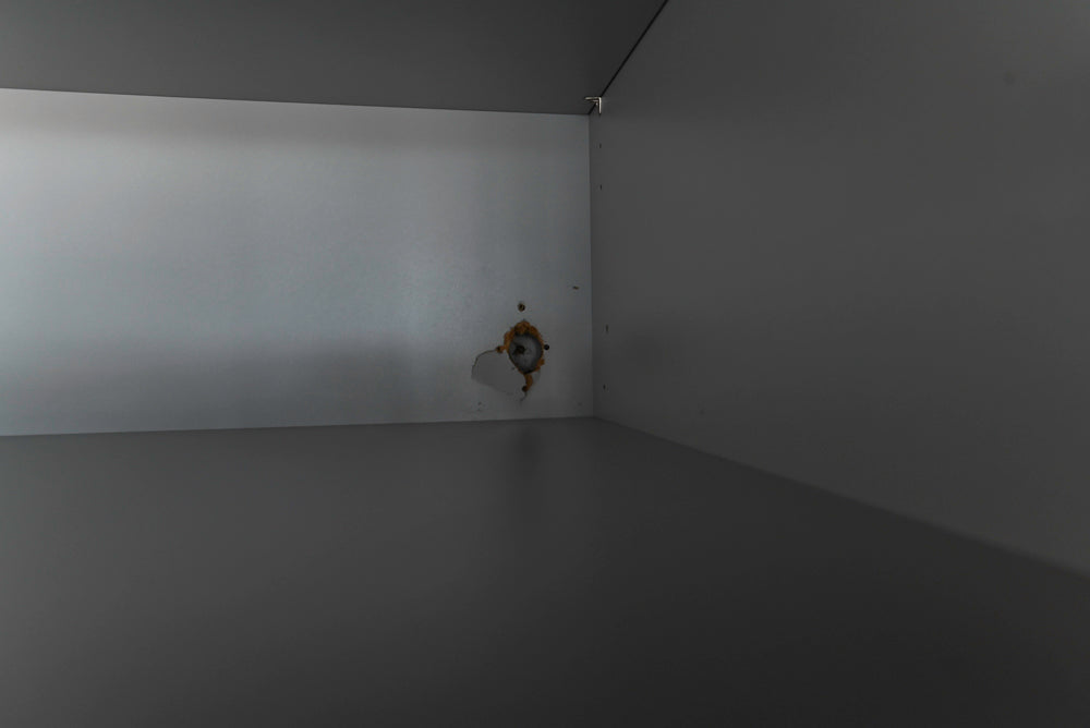 Häcker Transitional Light Grey Kitchen with Dark Grey Island and White Quartz Countertops