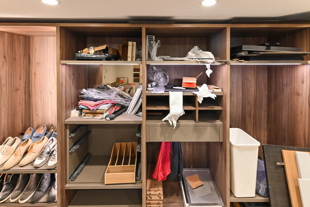 Custom Modern Laminate Wardrobe Closet Sytem