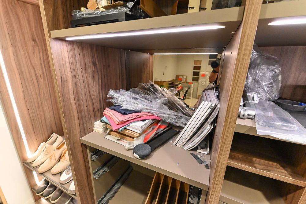 Custom Modern Laminate Wardrobe Closet Sytem