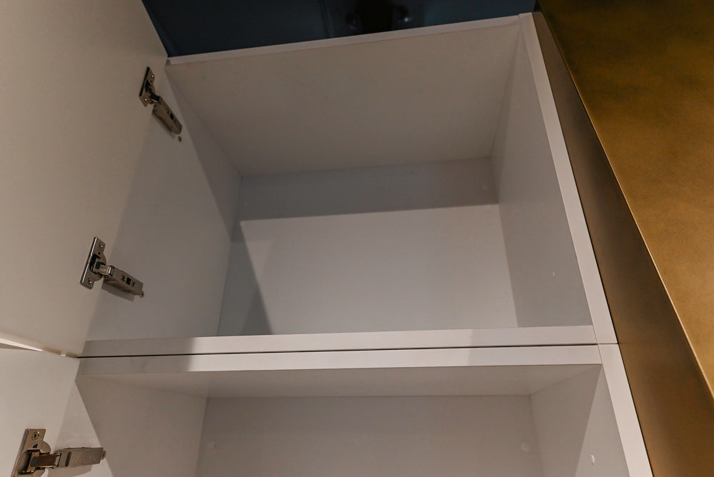 Aster Cucine Modern Two-Tone Kitchen with Dekton Countertops, Wolf Range & Sub-Zero Refrigerator