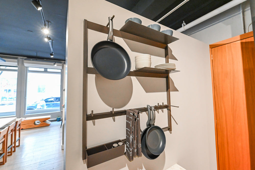 Aster Cucine Modern Two-Tone Kitchen with Dekton Countertops, Wolf Range & Sub-Zero Refrigerator