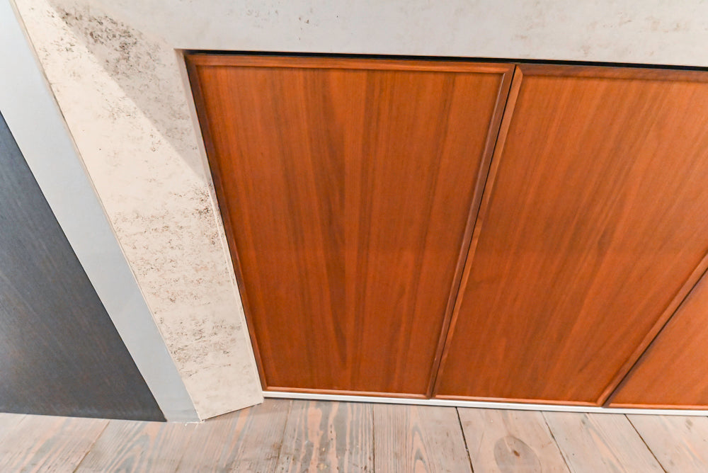 Aster Cucine Modern Two-Tone Kitchen with Dekton Countertops, Wolf Range & Sub-Zero Refrigerator