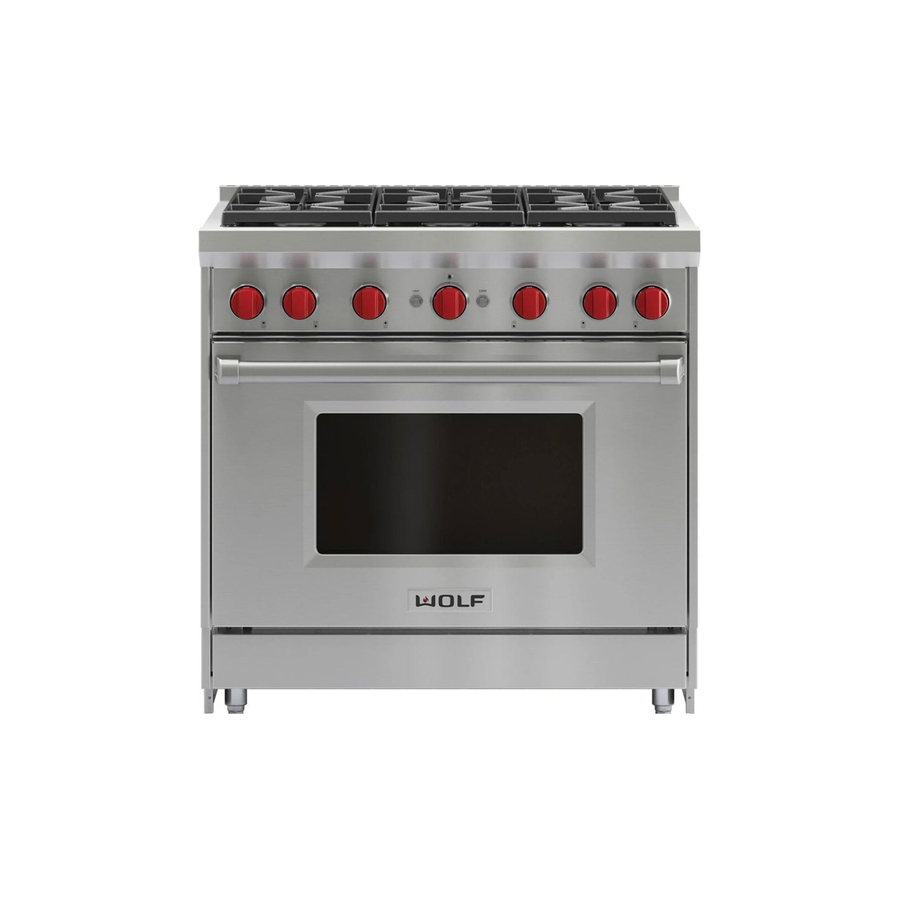 Wolf GR366 36" Stainless Steel Pro-Style Gas Range