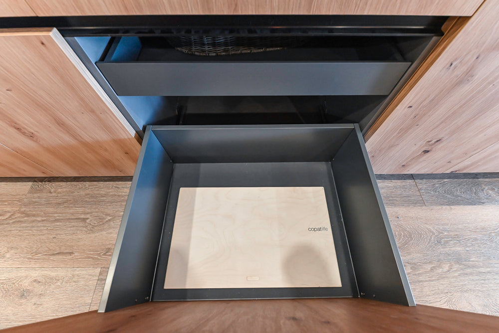 copatlife Modern Textured Wood Look Dry Bar