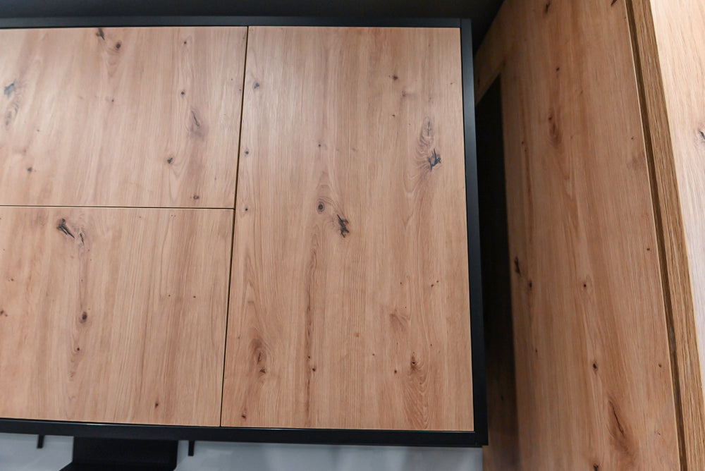 copatlife Modern Textured Wood Look Dry Bar