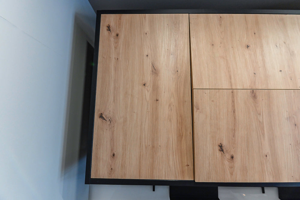 copatlife Modern Textured Wood Look Dry Bar