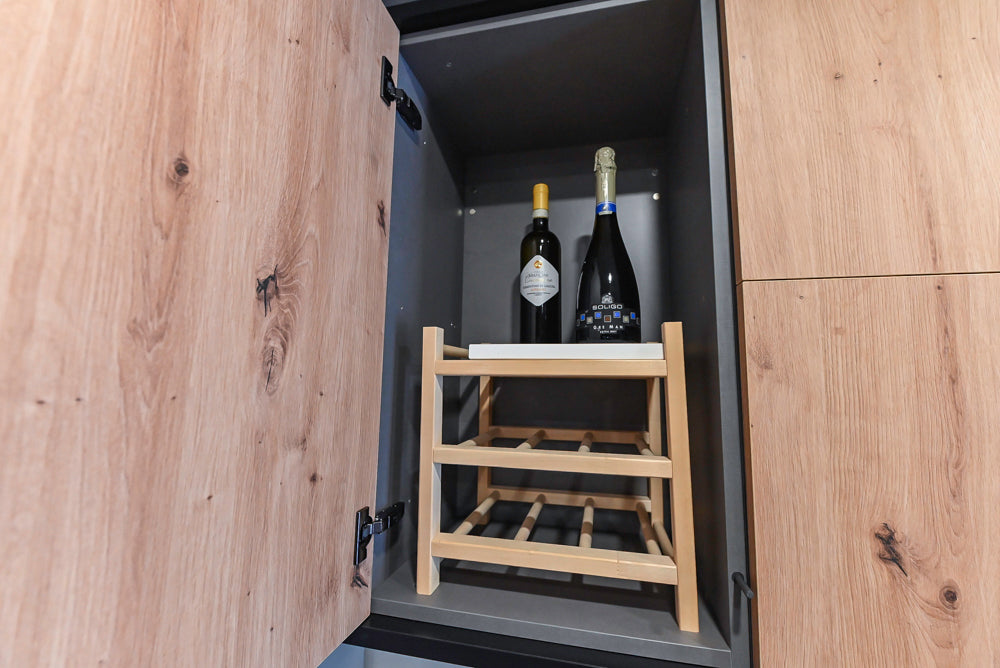 copatlife Modern Textured Wood Look Dry Bar