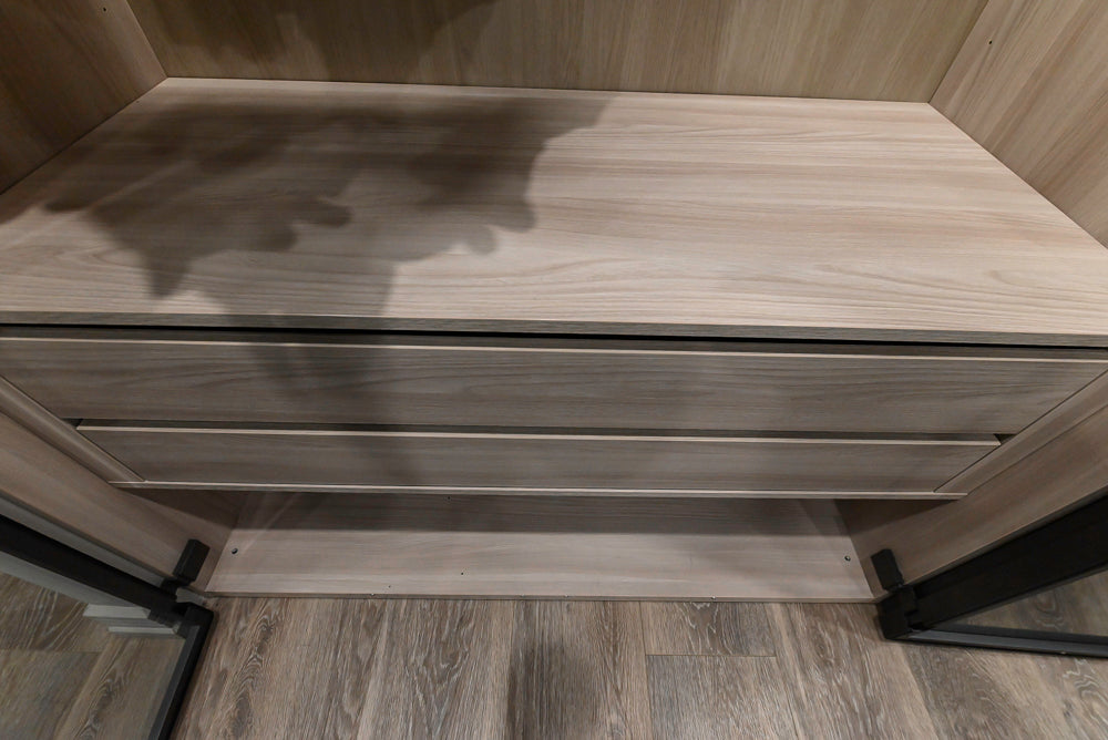 Muretti Modern Aluminum Framed Built-In Wardrobe Closet System