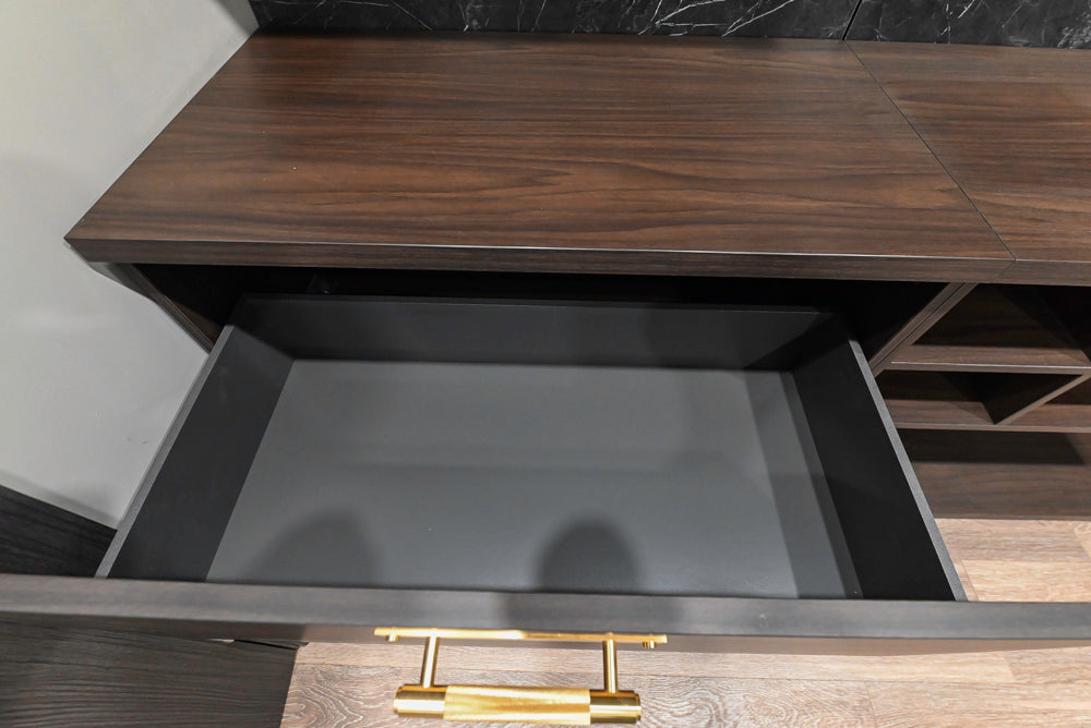 Muretti Modern Aluminum Framed Showroom Display Built-In Wardrobe Closet System