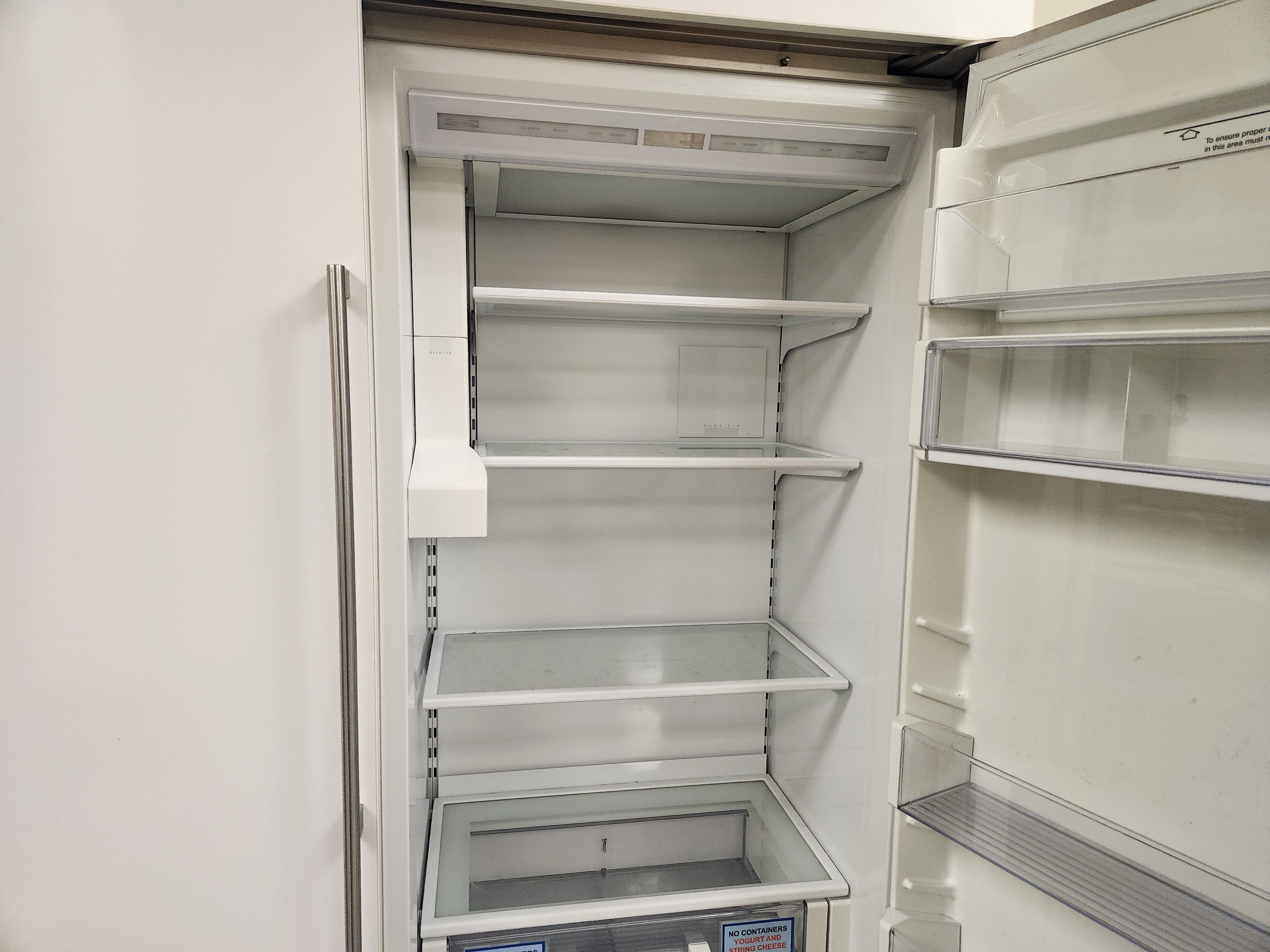 Sub-Zero BI-48SD/0 48" Paneled Side by Side Refrigerator, 2013