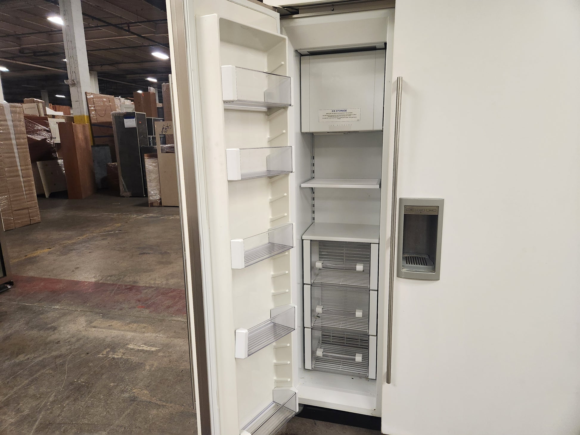 Sub-Zero BI-48SD/0 48" Paneled Side by Side Refrigerator, 2013