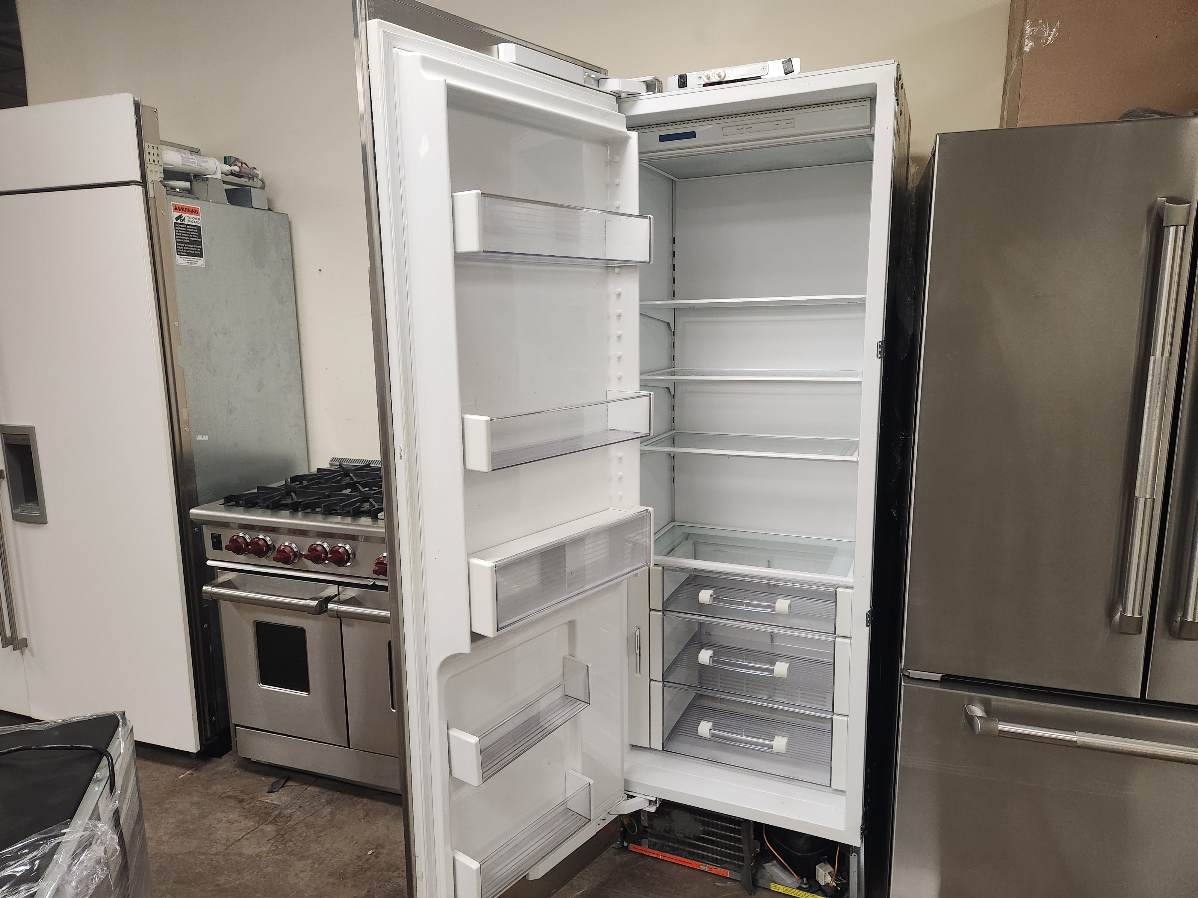 Sub-Zero IC-27R 27" Stainless Steel All Refrigerator Column