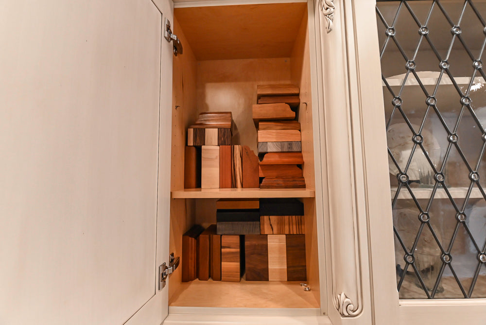 Signature Custom Traditional White Kitchen with Granite Countertops and Appliances