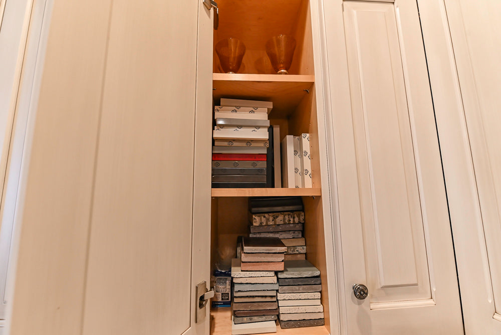 Signature Custom Traditional White Kitchen with Granite Countertops and Appliances