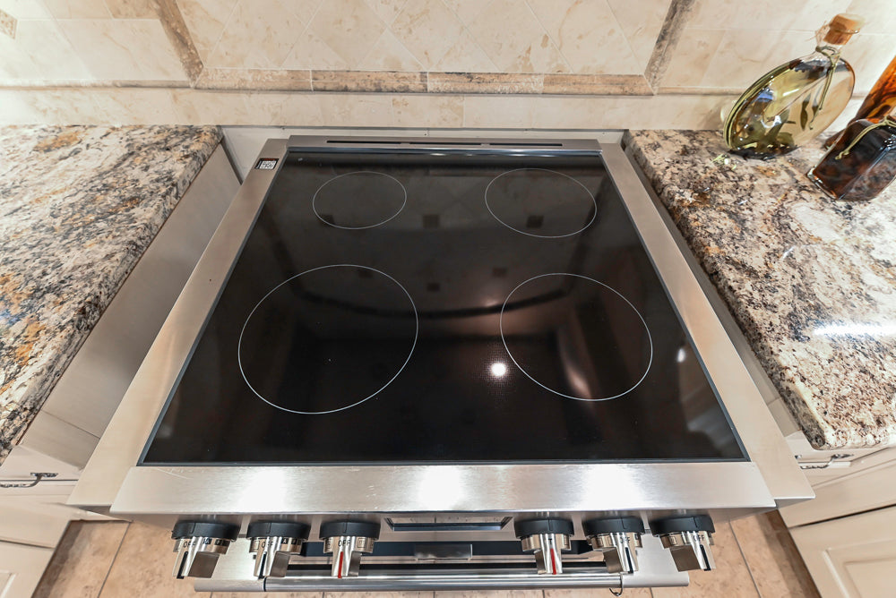 Signature Custom Traditional White Kitchen with Granite Countertops and Appliances