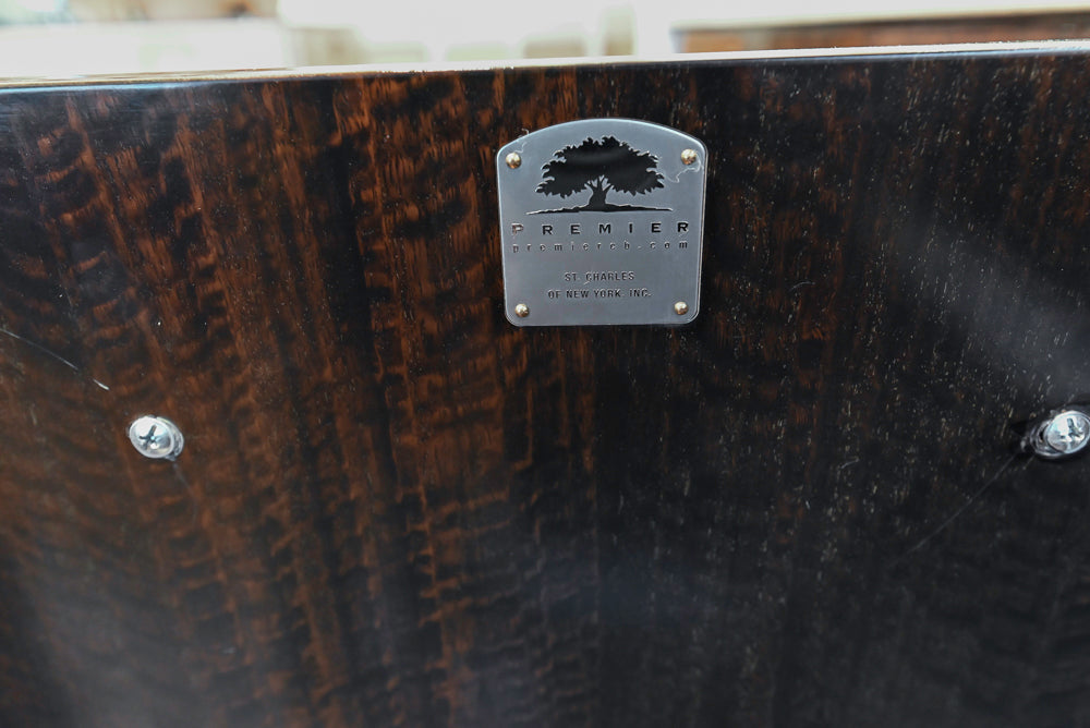 St. Charles Modern Kitchen with La Cornue Chateau Burgundy Cabinets and Glossy Eucalyptus with La Cornue Grand Palais 180 Rangetop and Custom Hood