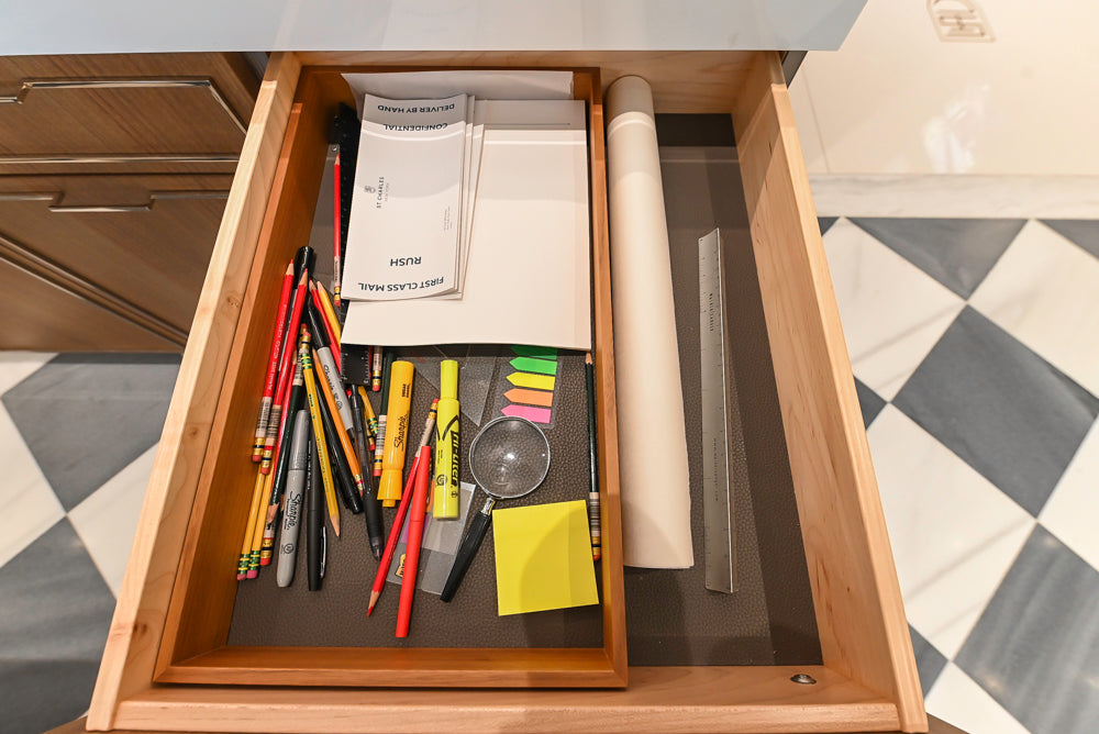 St. Charles Modern Eucalyptus and White Satin Sheen Kitchenette with La Cornue Flamberge Rotisserie