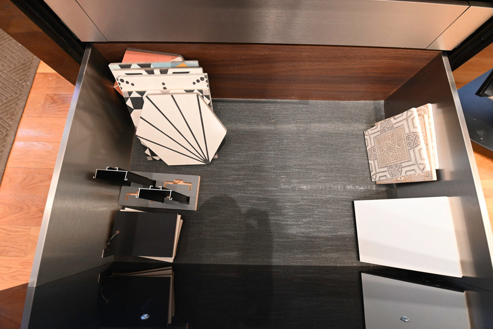 Quality Custom Radian Collection Cabinet with Blum Drawers
