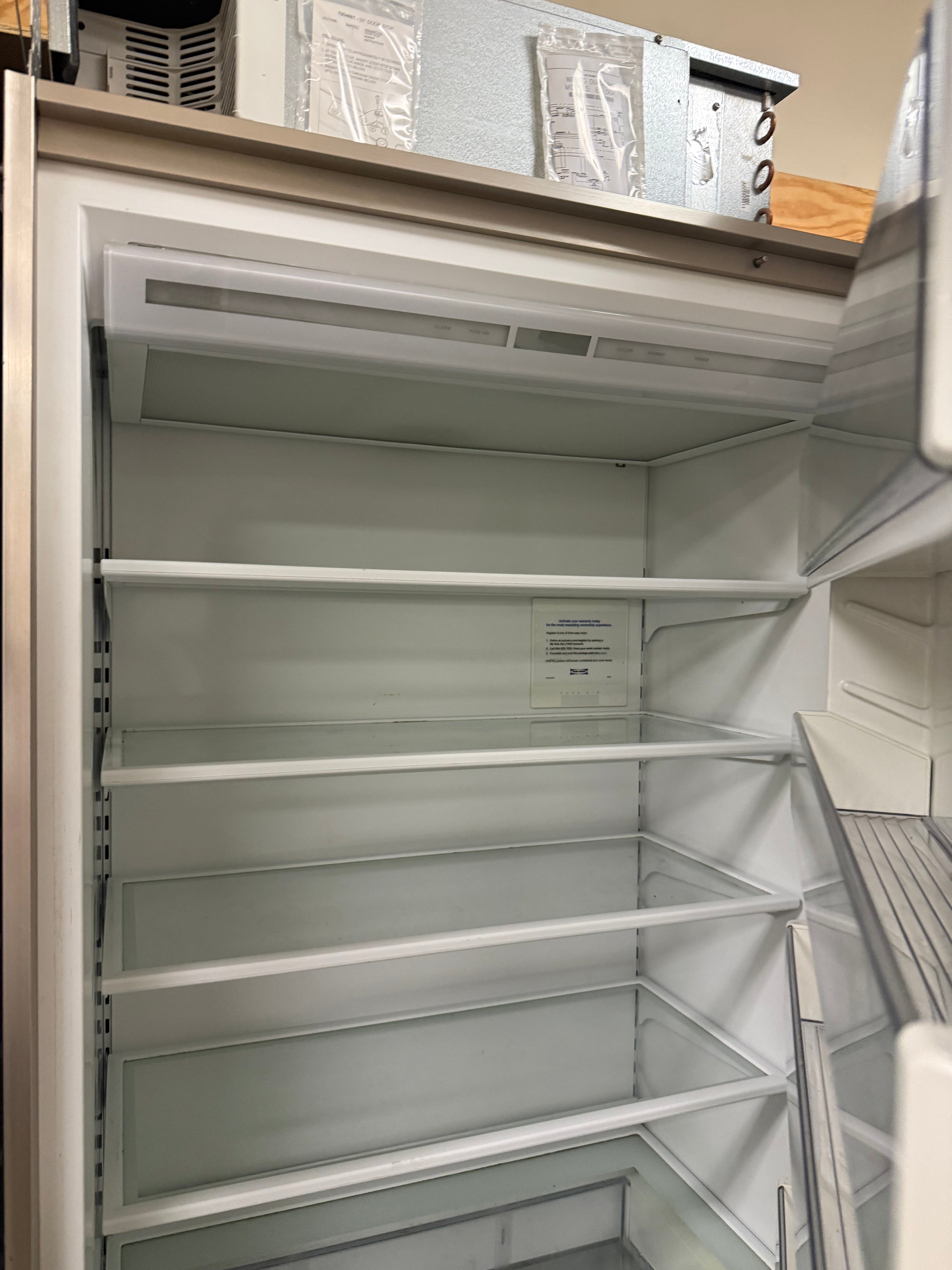 Sub-Zero BI-36R/0 36" Paneled All Refrigerator