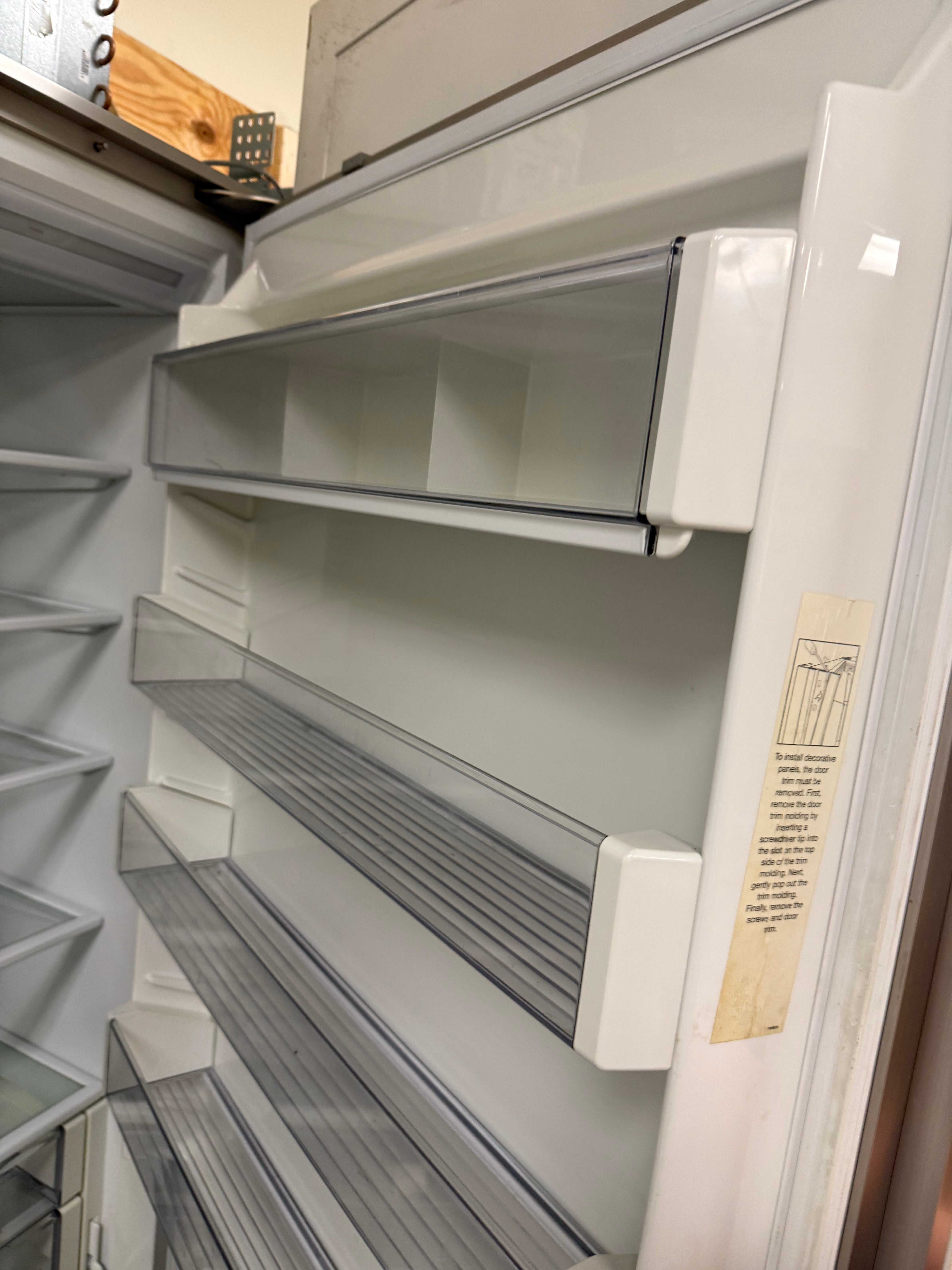 Sub-Zero BI-36R/0 36" Paneled All Refrigerator