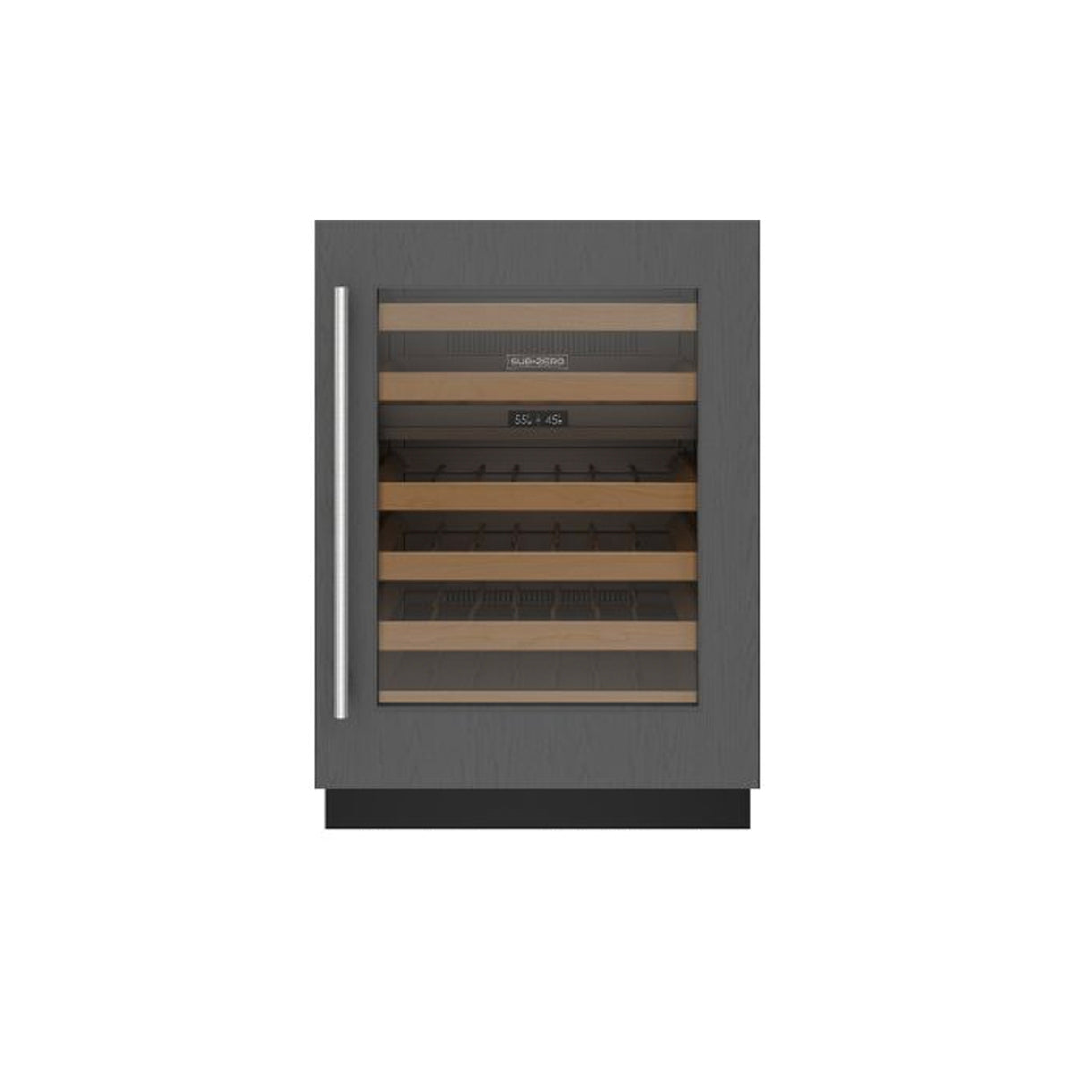 Sub-Zero 424G/O 24" Paneled Undercounter Dual Zine Wine Cooler