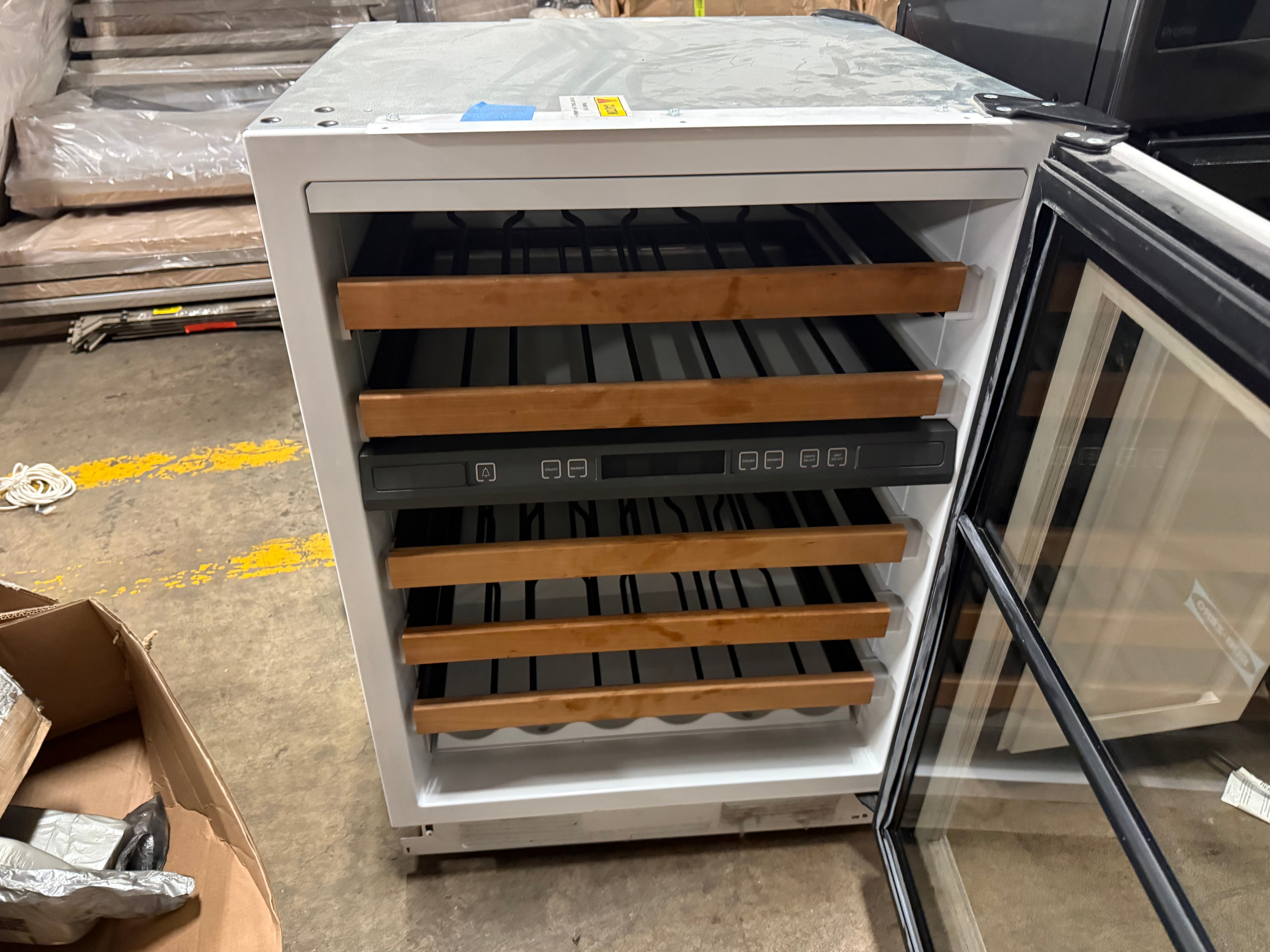 Sub-Zero 424G/O 24" Paneled Undercounter Dual Zine Wine Cooler