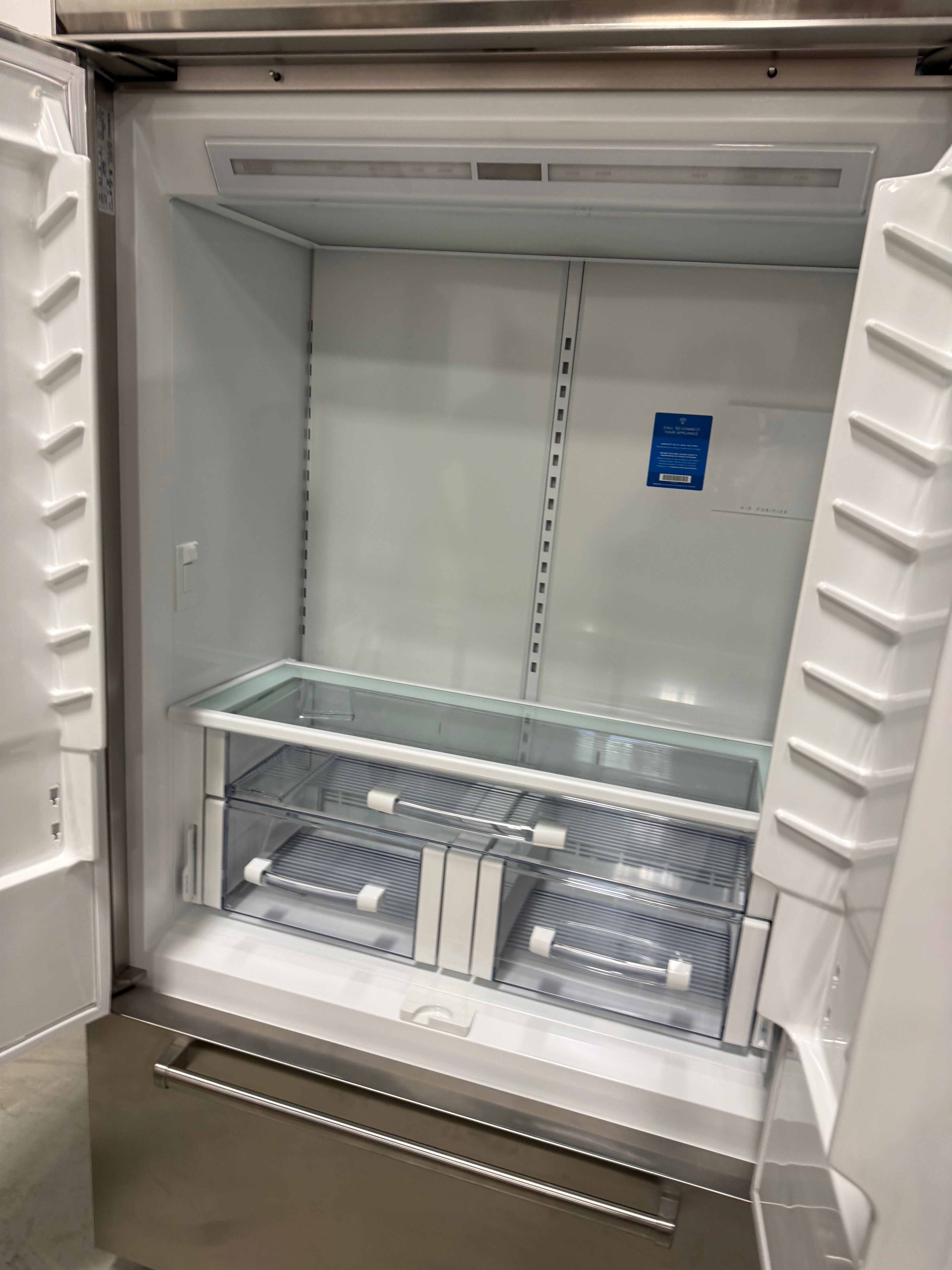 Sub-Zero Certified BI-42UFDID/S/PH 42" Stainless Steel French Door Refrigerator