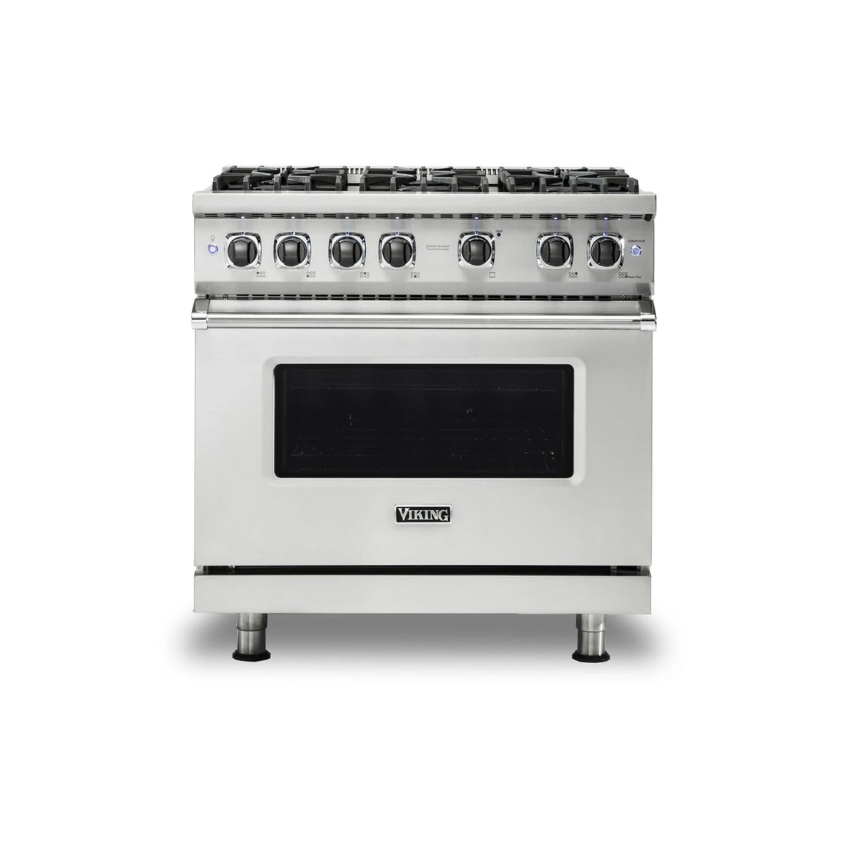 Viking VGR5366BSS 5 Series 36 inch freestanding professional gas range stainless steel