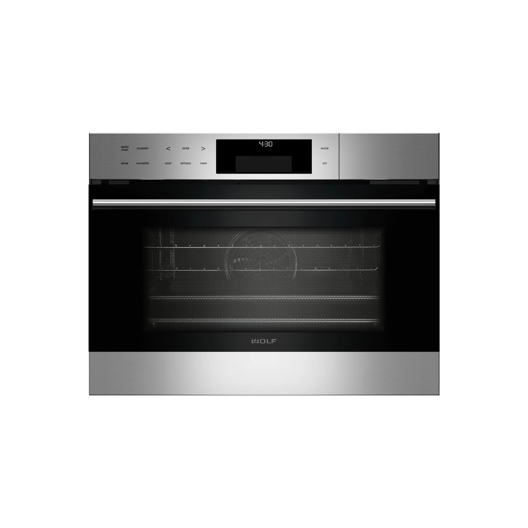 Wolf CSO24TE/S/TH 24 inch E series transitional convection steam oven stainless steel