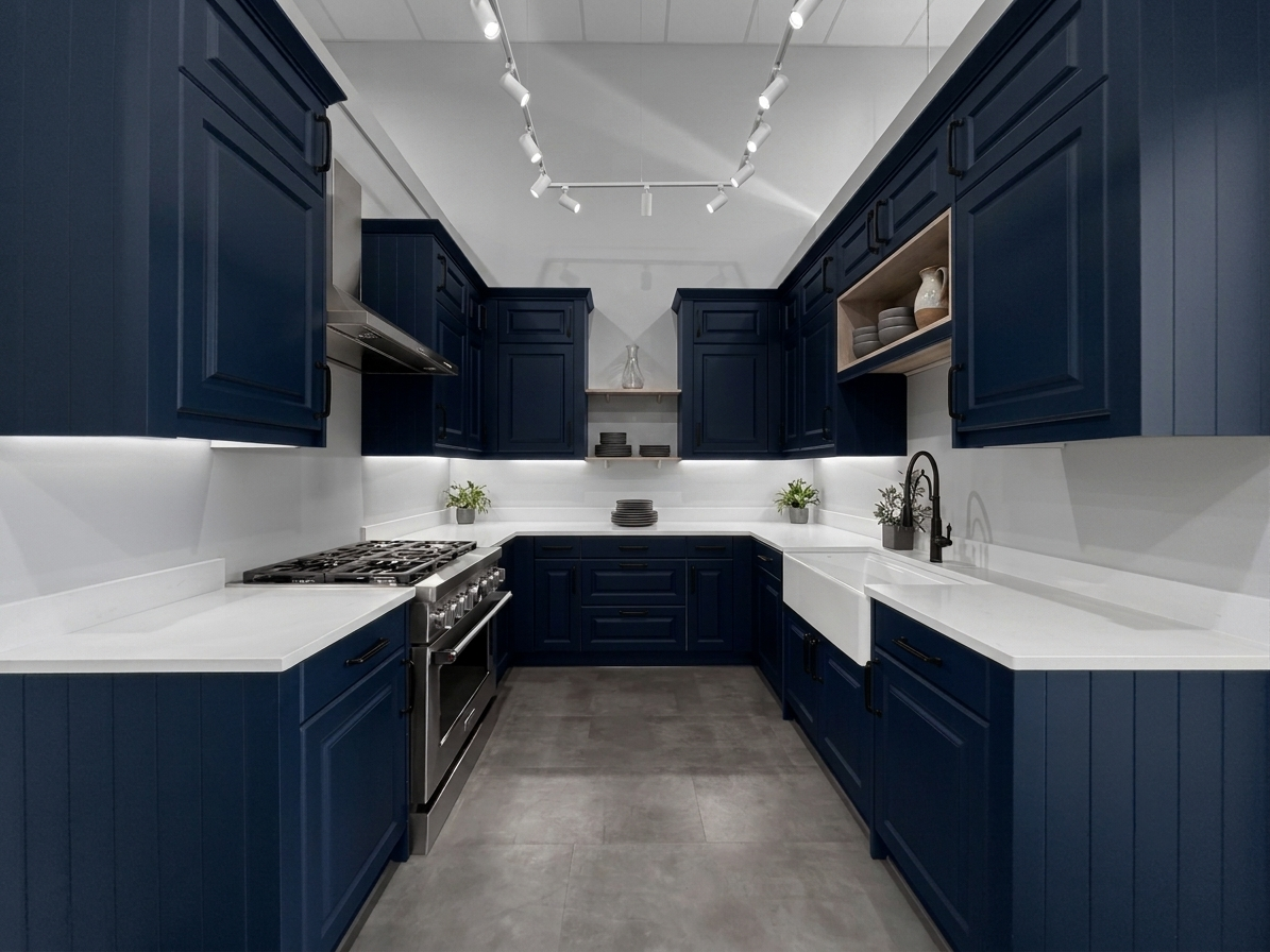 Wren Georgian Juratek Nero Matte Kitchen