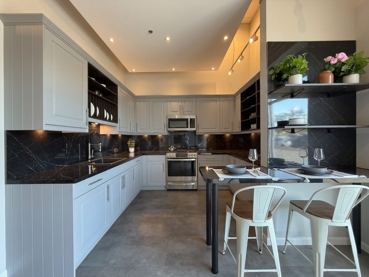 Wren Architect Ash Gray Matte Kitchen