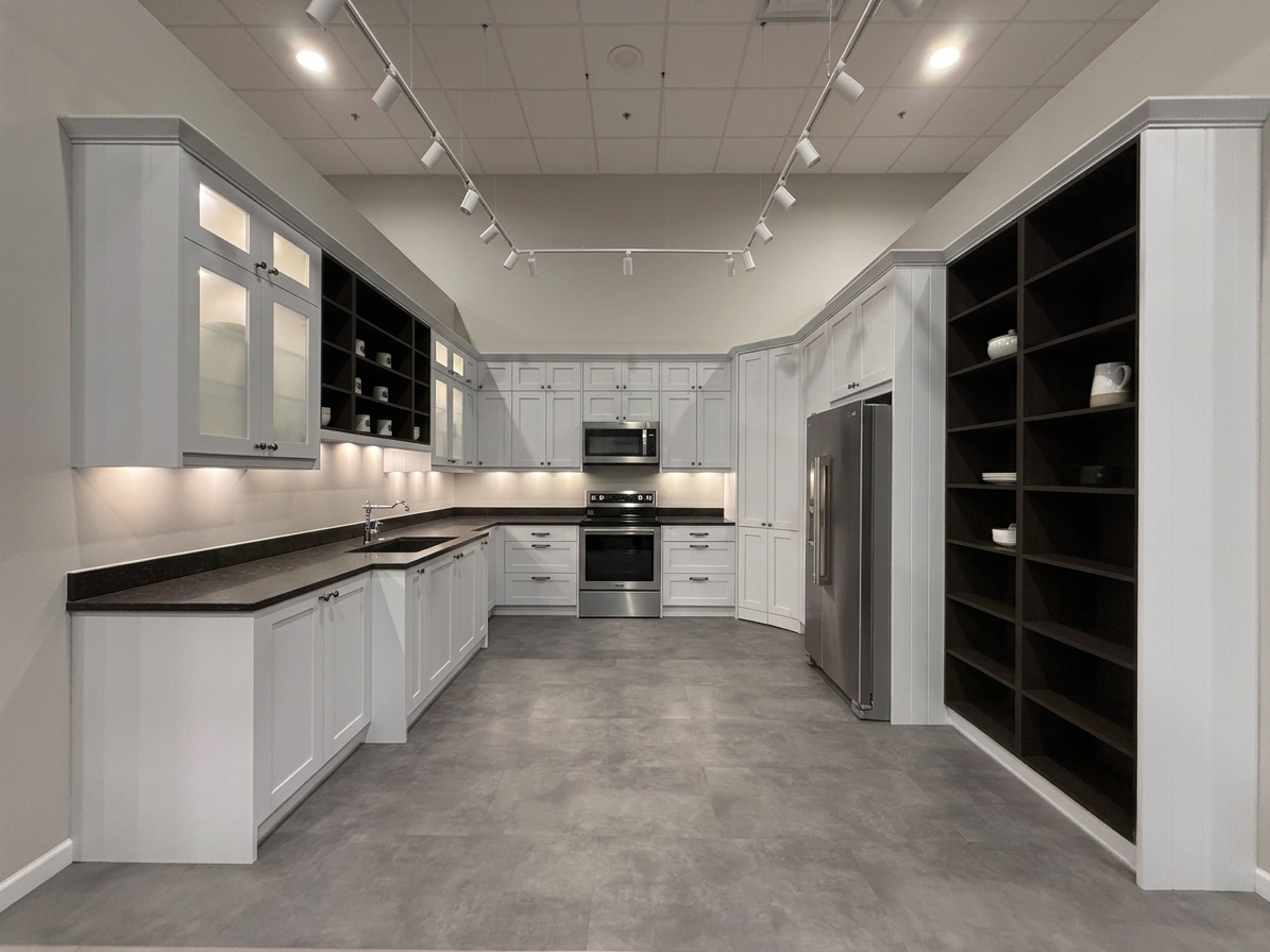 Wren Shaker Forest Classic Chalk White Grain Kitchen