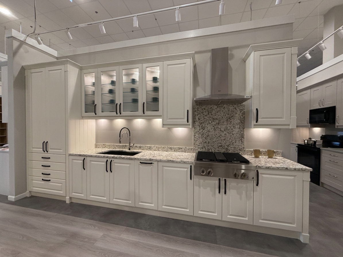 Wren Georgian Juratek Cream Matte Kitchen Wall