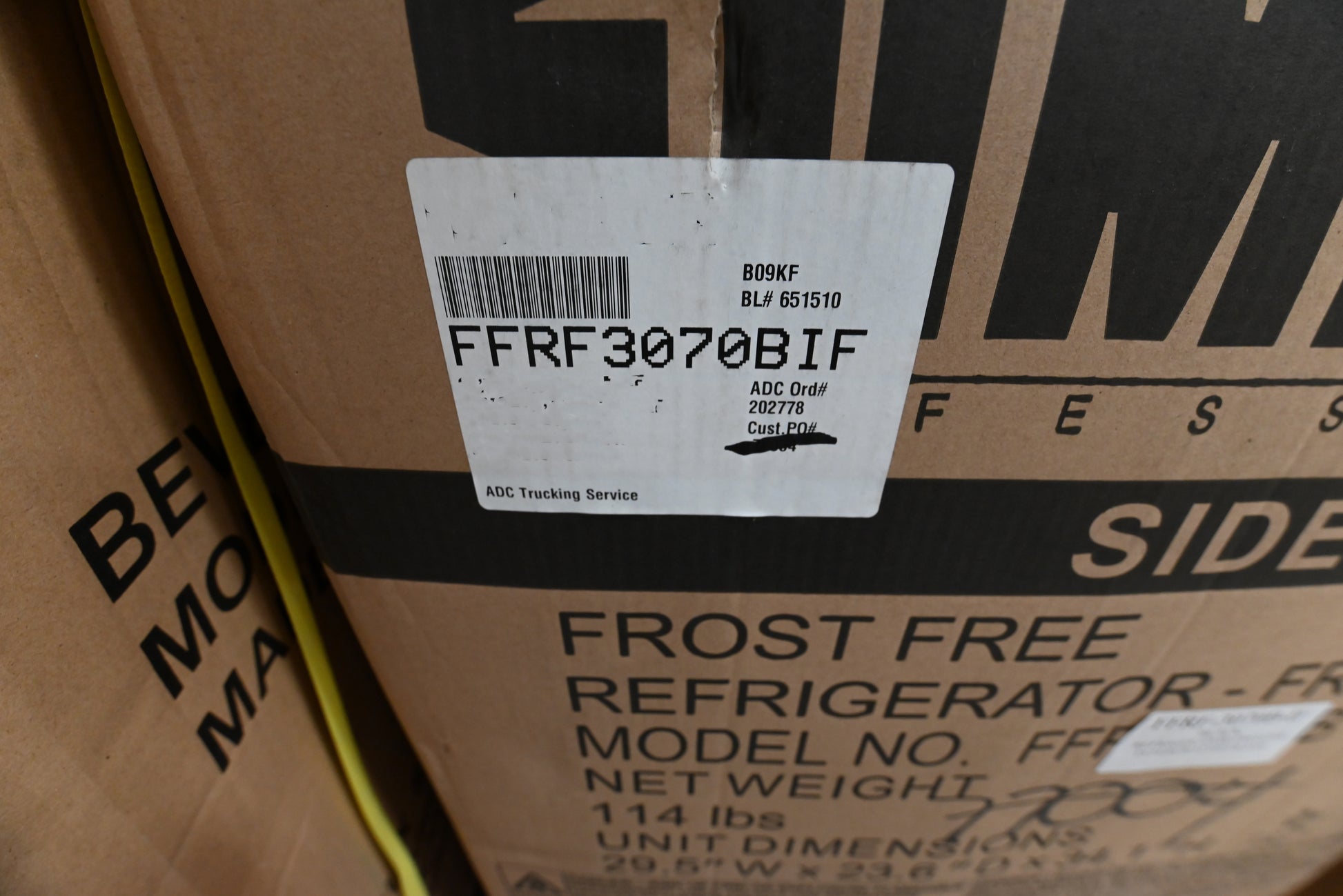 Summit FFRF3070BIF 30" Panel Ready Side by Side Undercounter Refrigerator/Freezer