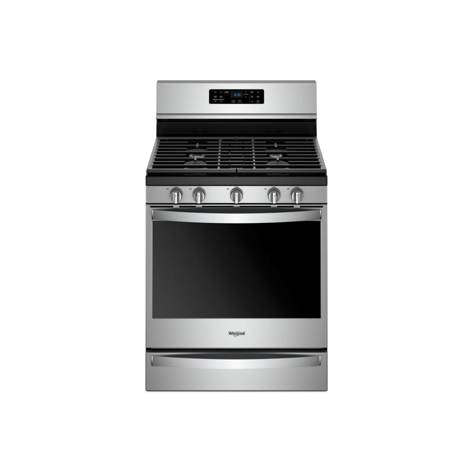 Whirlpool WFG775HOHZ 30" Stainless Steel Gas Range